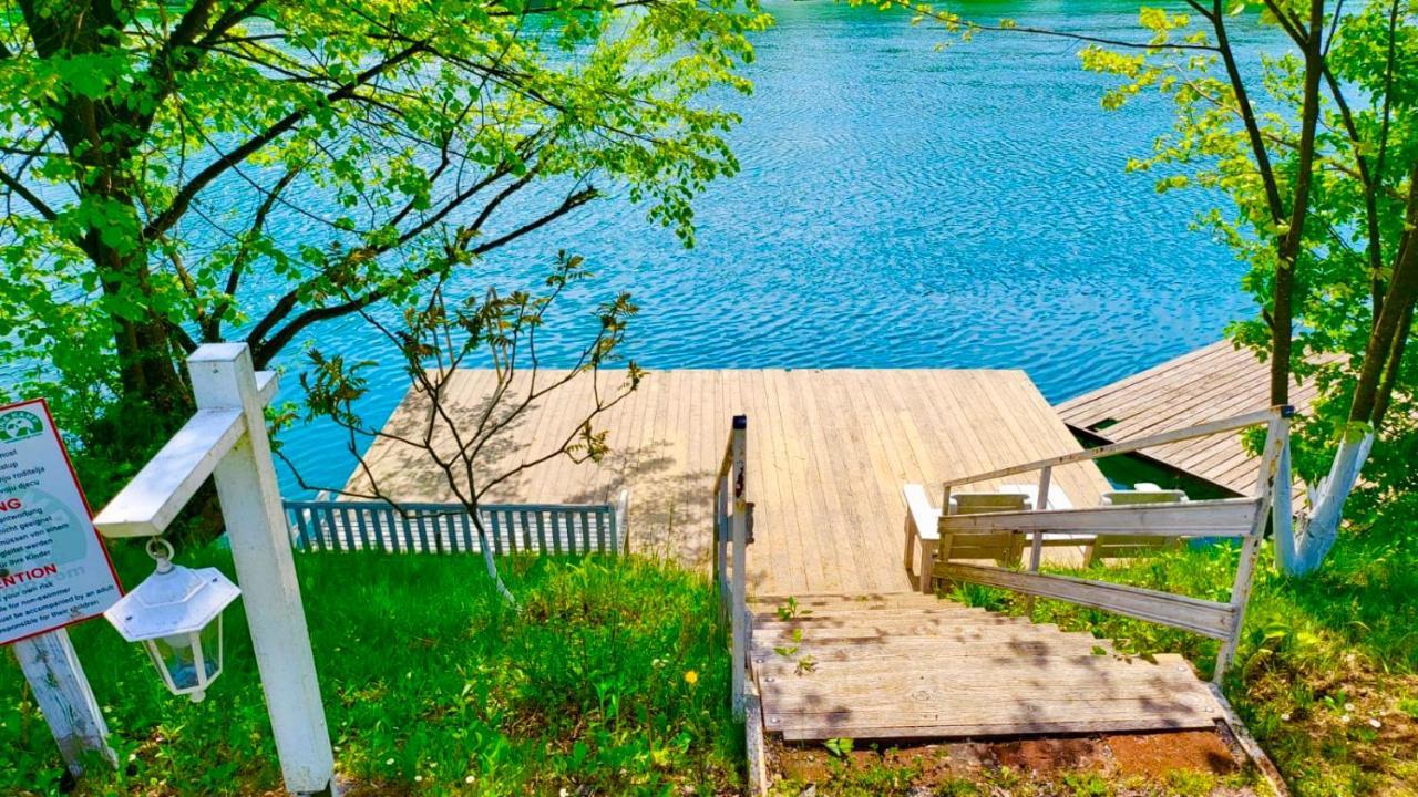 Hotel Una Kamp Bosanska Krupa Esterno foto